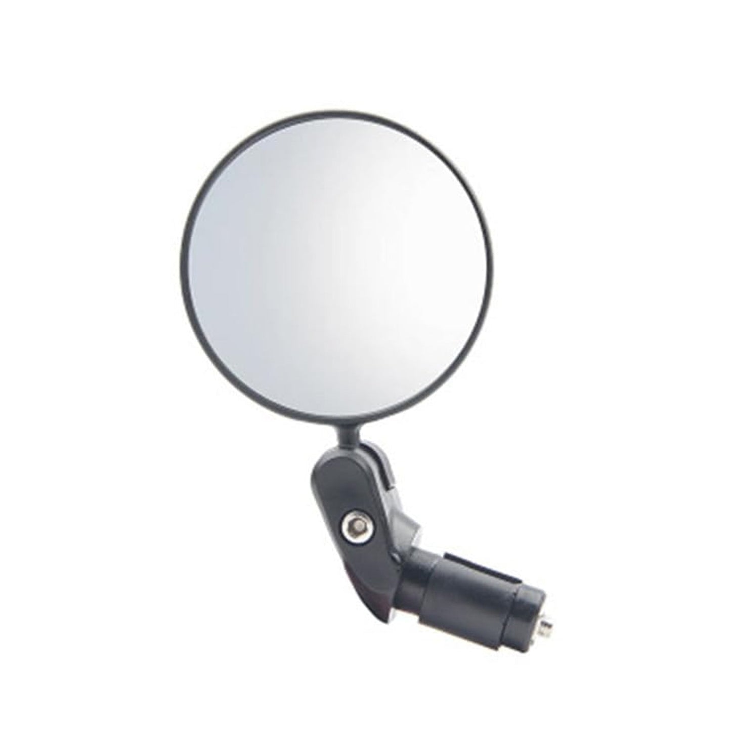Bar End Bike Mirror: 360° Rotatable & Foldable (1 Pc)