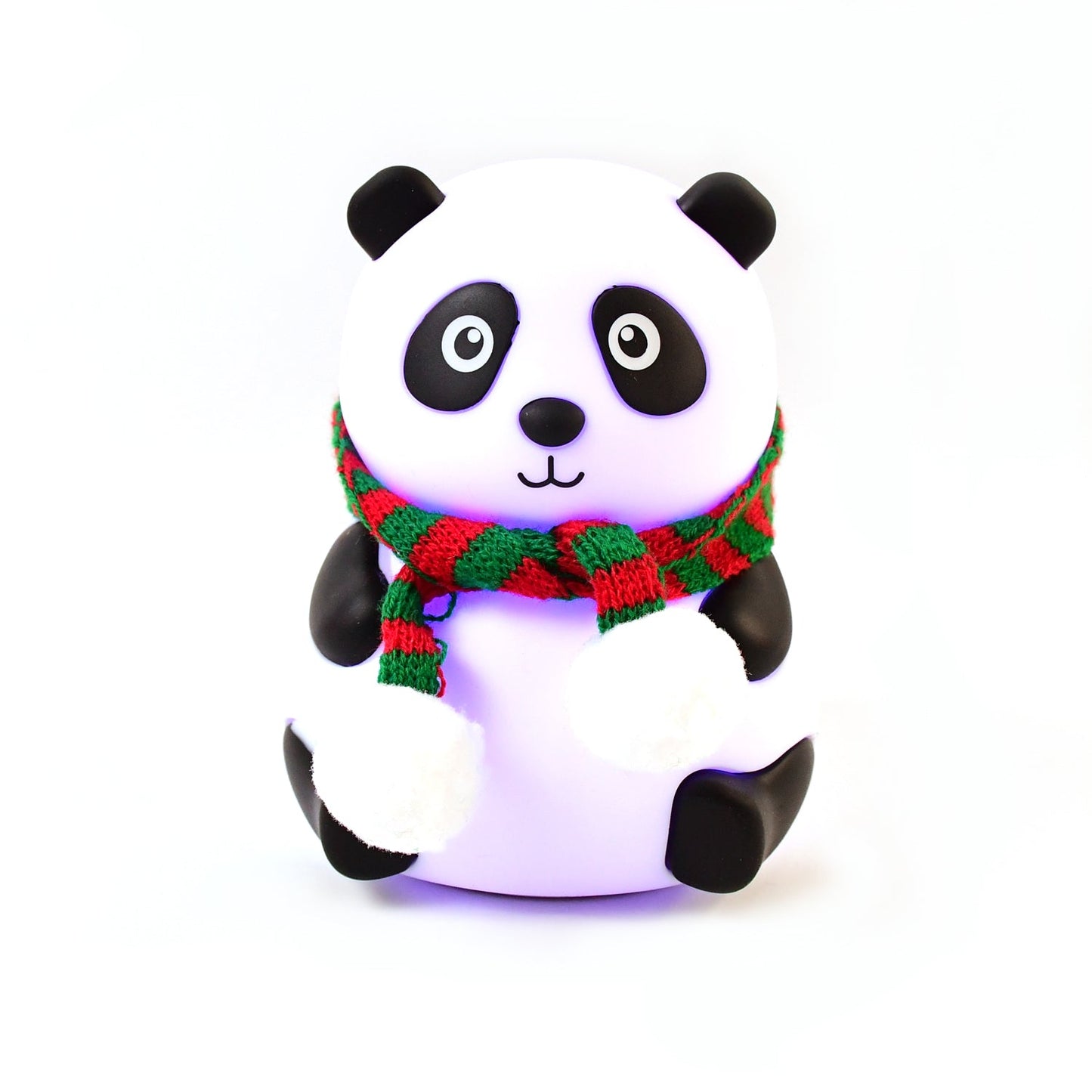 7 Color LED Silicone Panda Lamp
